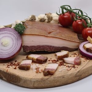 Slanină de Porc Afumată cca. 500g